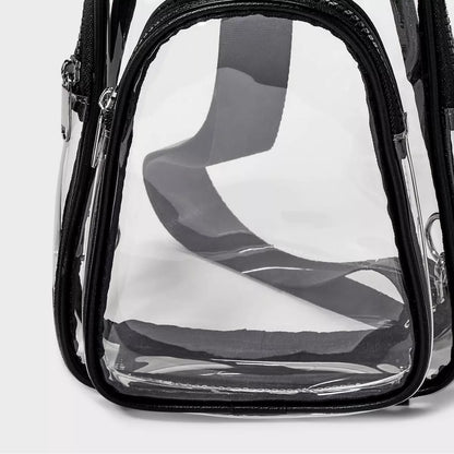 Flap Sling Crossbody Bag - Wild Fable™ Clear: Lightweight TPU Handbag with Adjustable Strap, Zip Closure, 26" Max Length