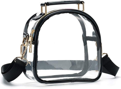 Clear Purse for Women, Clear Bag Stadium Approved, Transparent Purse Handbag