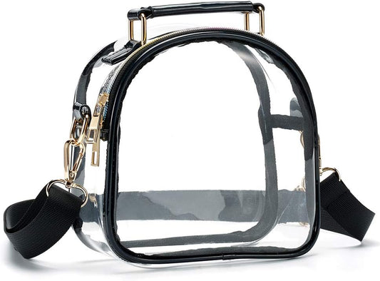 Clear Purse for Women, Clear Bag Stadium Approved, Transparent Purse Handbag