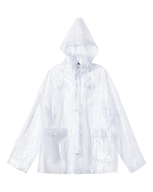CLEAR RAIN JACKET CLEAR 2XL